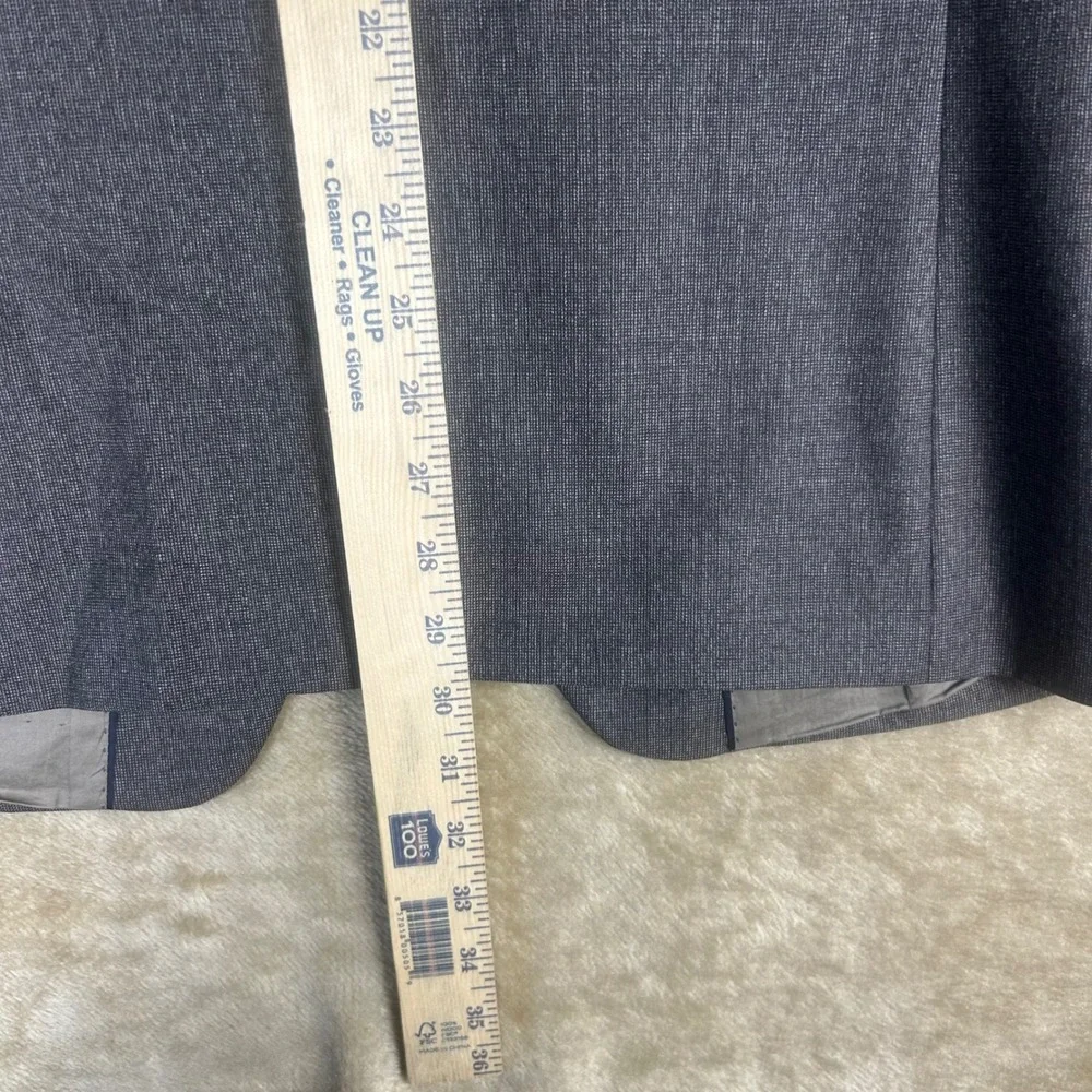 Banana Republic Modern Fit Mens 38R Charcoal‎ Gray Two Button Blazer Sport Coat